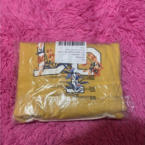 Daily Practice by Anthropologie Pullover Cotton Long Sleeve Crop Top Size Large - Picture 9 of 10